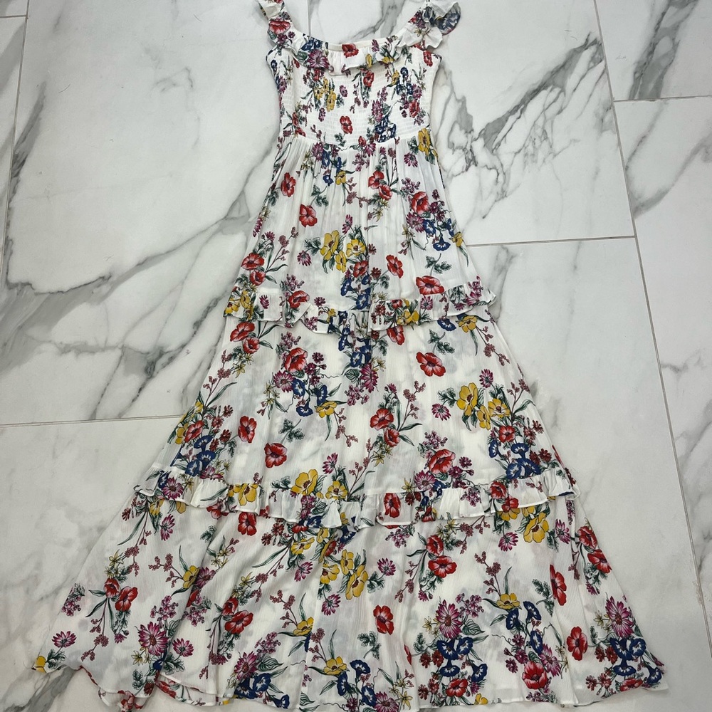 Express Floral Maxi Dress Size Small